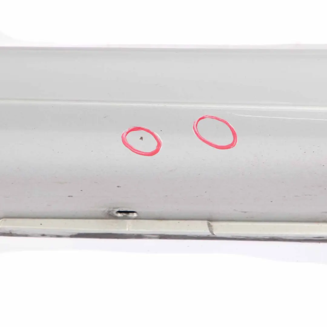 Door Sill Cover Skirt Right O/S Titansilber Silber 354 to BMW E60 E61 M Sport M5 with Part number 0396900 BMW E60 E61 M Sport M5 Door Sill Cover Skirt Right O/S Titansilber Silber 354 - SKU 0396900-TS - Part number 0396900