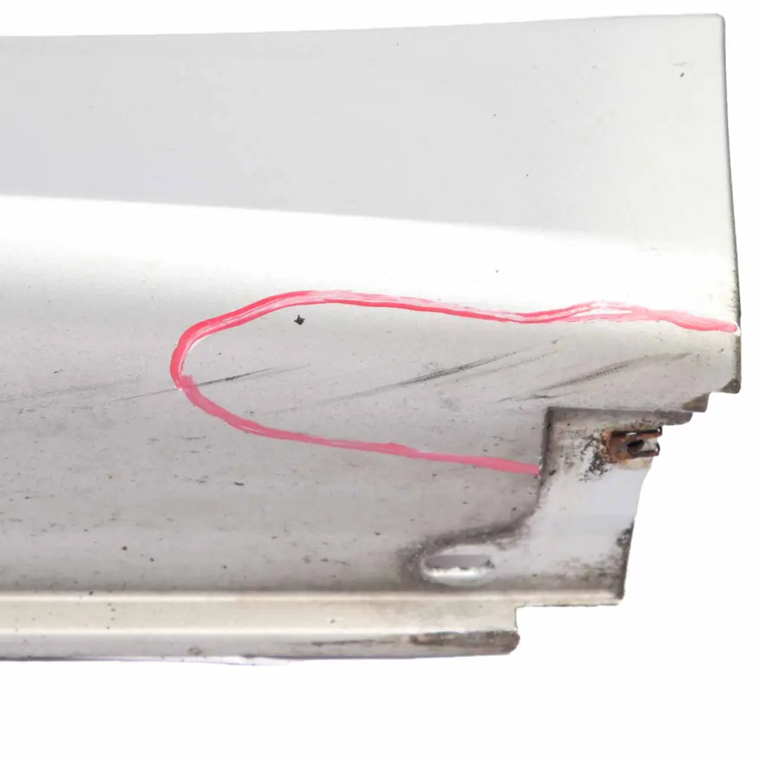 Door Sill Cover Skirt Right O/S Titansilber Silber 354 to BMW E60 E61 M Sport M5 with Part number 0396900 BMW E60 E61 M Sport M5 Door Sill Cover Skirt Right O/S Titansilber Silber 354 - SKU 0396900-TS - Part number 0396900