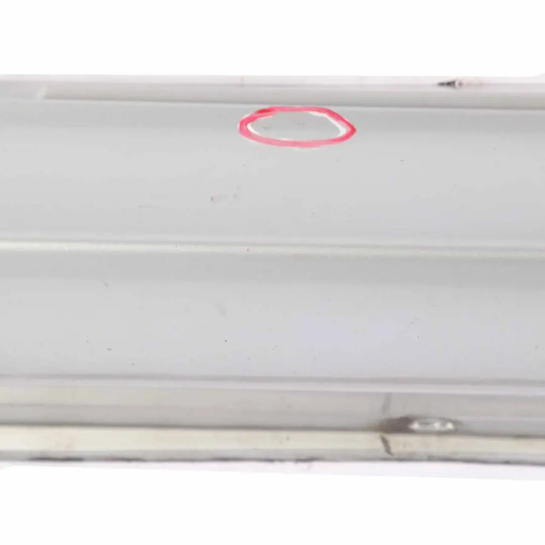 Door Sill Cover Skirt Right O/S Titansilber Silber 354 to BMW E60 E61 M Sport M5 with Part number 0396900 BMW E60 E61 M Sport M5 Door Sill Cover Skirt Right O/S Titansilber Silber 354 - SKU 0396900-TS - Part number 0396900