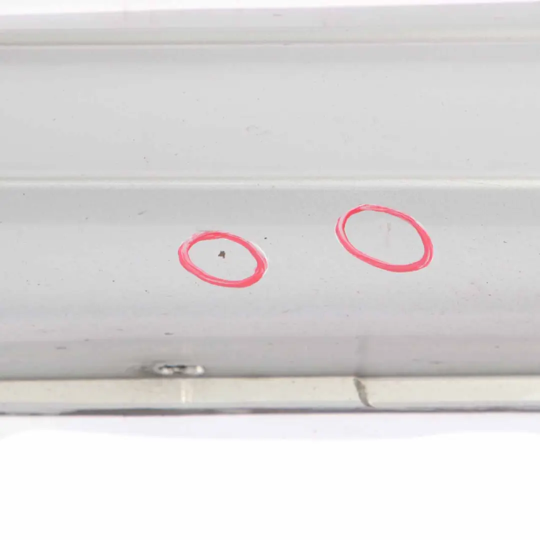 Door Sill Cover Skirt Right O/S Titansilber Silber 354 to BMW E60 E61 M Sport M5 with Part number 0396900 BMW E60 E61 M Sport M5 Door Sill Cover Skirt Right O/S Titansilber Silber 354 - SKU 0396900-TS - Part number 0396900