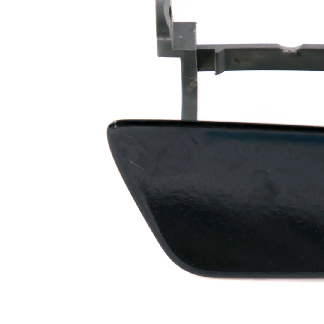 BMW E60 Front Bumper Headlight M-Sport Nozzle Flap Cover Right Black Sapphire - SKU 0397278-BS - Part number 0397278