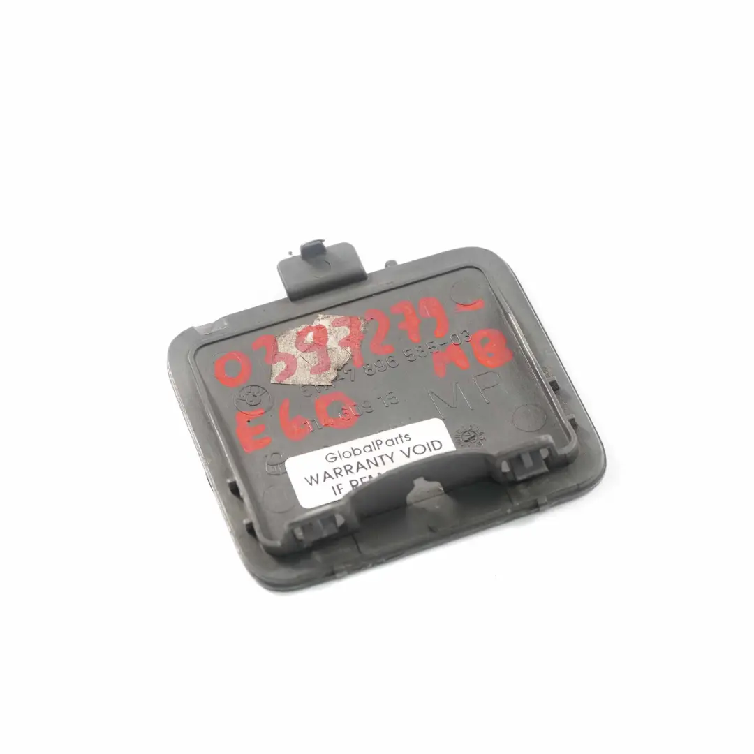 BMW E60 E61 LCI Flap Towing Eye Front Bumper Monacoblau Metallic Monaco Blue A35 - SKU 0397279-MB - Part number 0397279