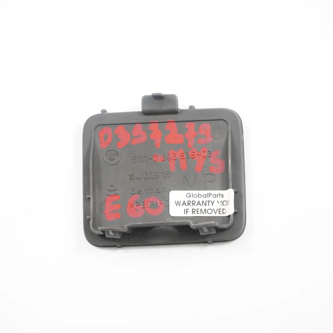 Zaślepka haka zderzaka przód do BMW E60 E61 LCI o numerze 0397279 BMW E60 E61 LCI Zaślepka haka zderzaka przód - SKU 0397279-MYS - Numer Części 0397279
