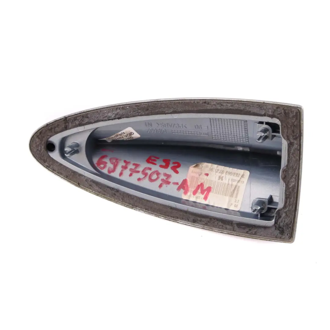 Carcasa Vacía Antena De Techo Arktis Ártico Metálico para BMW E82 E90 E92 LCI con número de pieza 0397539 BMW E82 E90 E92 LCI Carcasa Vacía Antena De Techo Arktis Ártico Metálico - SKU 0397539-AM - Número de pieza 0397539