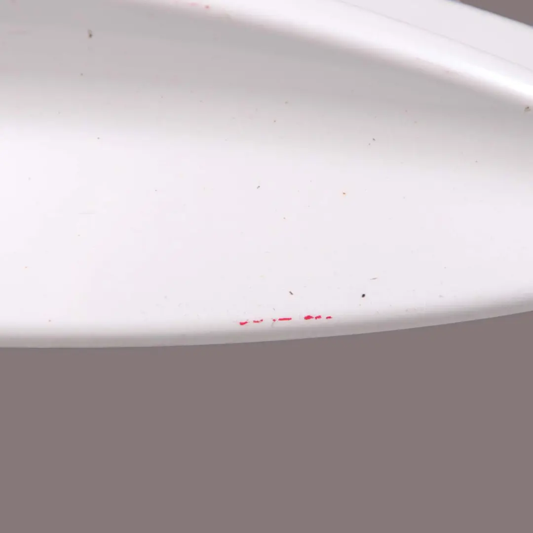 BMW E90 E92 Boîtier vide pour antenne de toit Mineralweiss Mineral White A96 - SKU 0397539-MW - Numéro de pièce 0397539