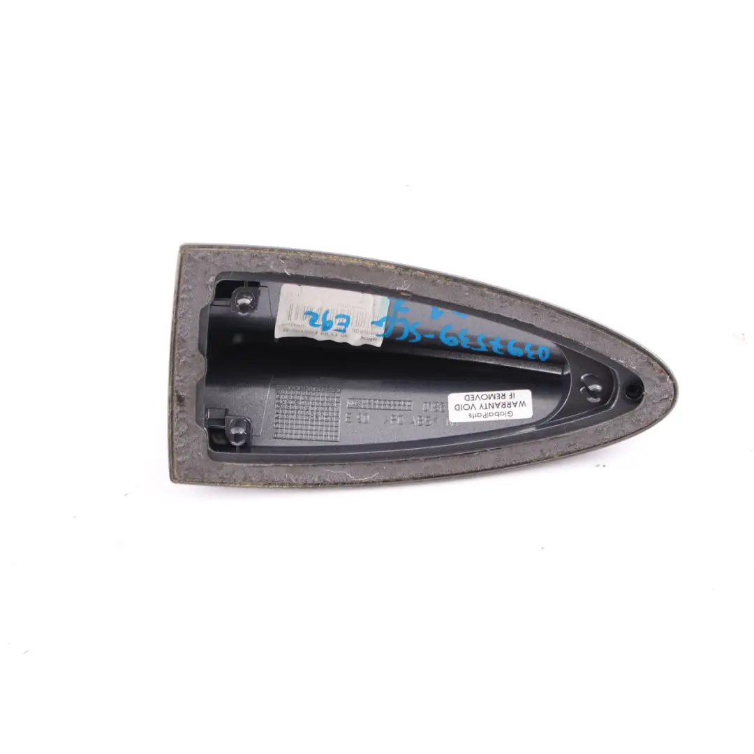 Empty Housing For Roof Antenna Spacegrau Space Grey Metallic A52 to BMW E90 E92 with Part number 0397539 BMW E90 E92 Empty Housing For Roof Antenna Spacegrau Space Grey Metallic A52 - SKU 0397539-SCG1 - Part number 0397539