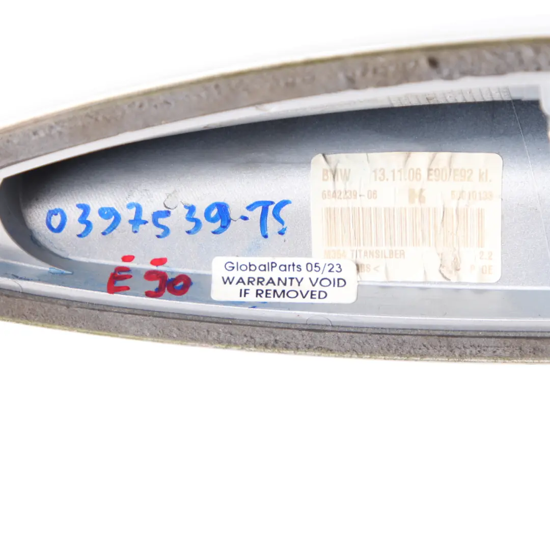 BMW 1 3 Series E82 E90 E92 Empty Housing For Roof Antenna Titansilber Silver - SKU 0397539-TS - Part number 0397539