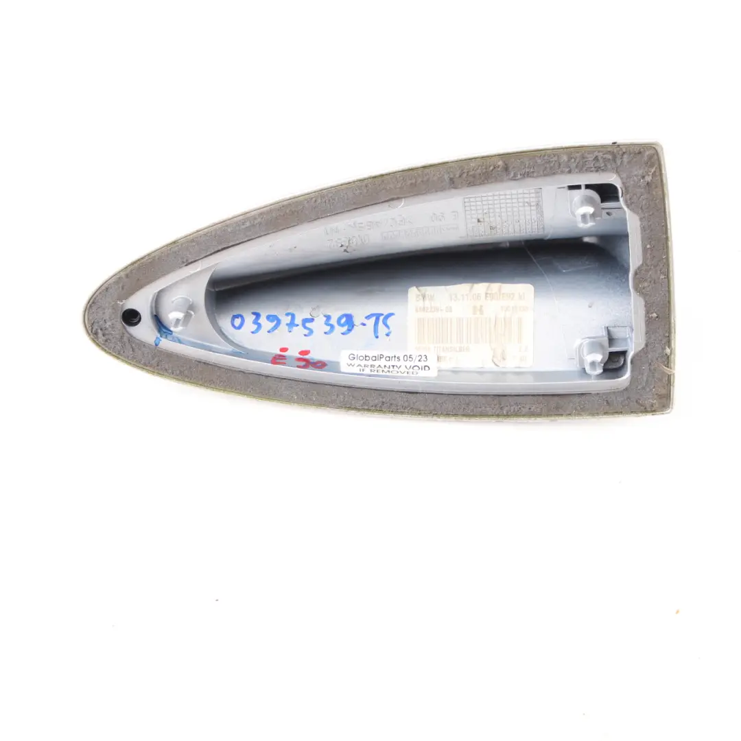 BMW E82 E90 E92 Roof Antenna Shark Empty Housing Titansilber - 354 - SKU 0397539-TS - Part number 0397539