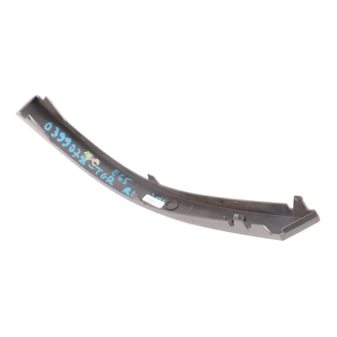 BMW E65 Bumper Guard Strip Trim Cover Rear Left N/S Titan Grey - A36 7155445 - SKU 0399078-TGR - Part number 0399078