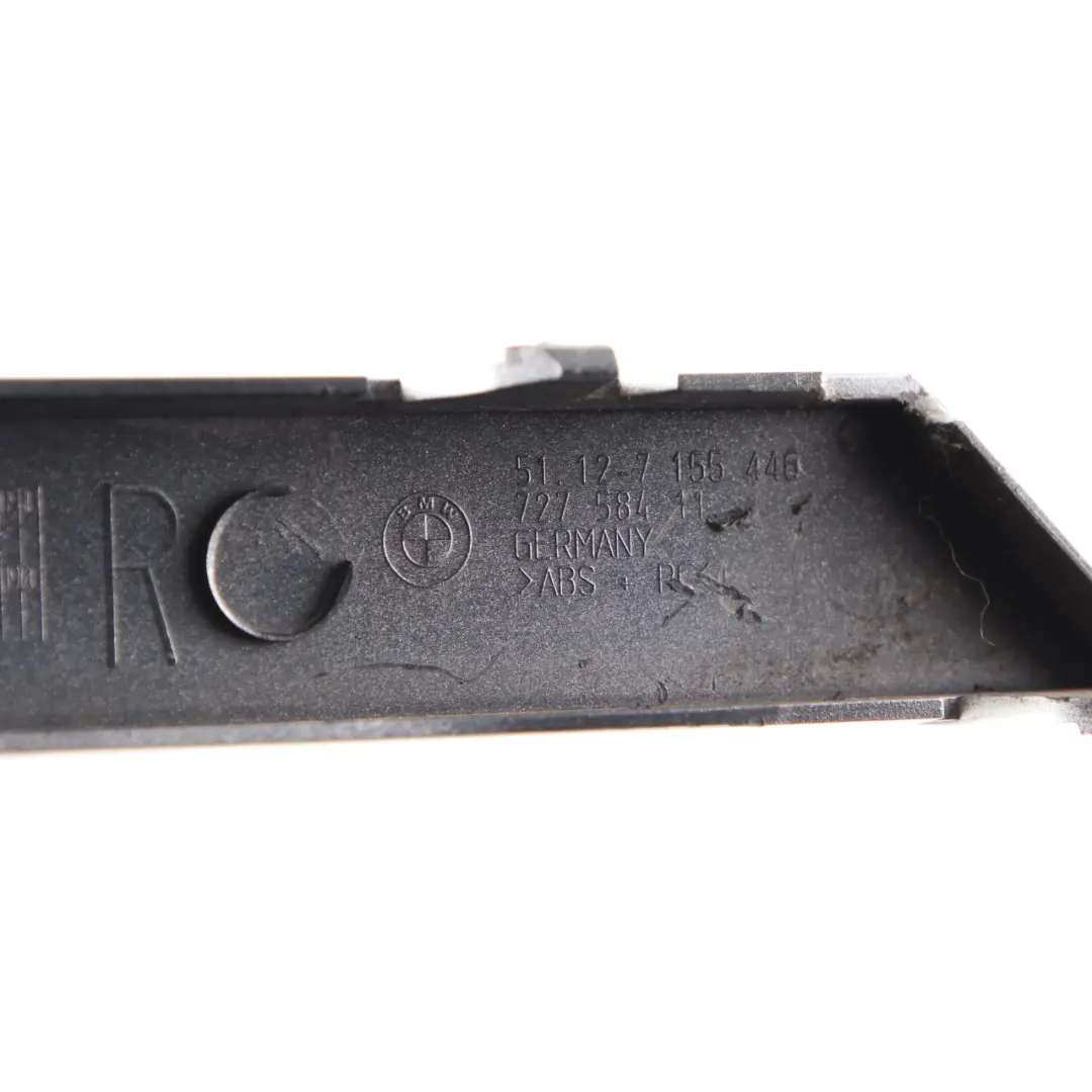 Bumper Guard Strip Rear Right O/S Trim Cover Titan Silver - 354 7155446 to BMW E65 with Part number 0399079 BMW E65 Bumper Guard Strip Rear Right O/S Trim Cover Titan Silver - 354 7155446 - SKU 0399079-TS - Part number 0399079