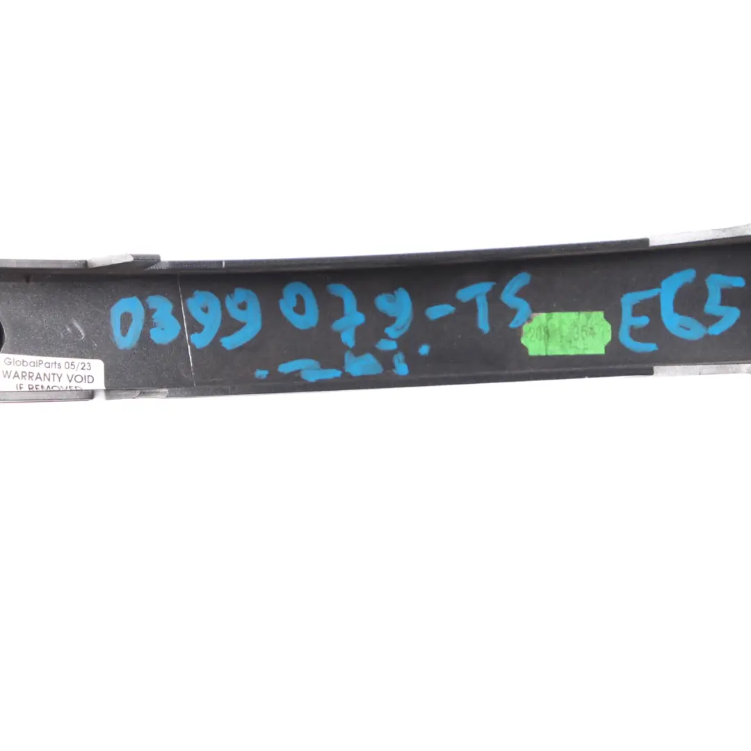 BMW E65 Bumper Guard Strip Rear Right O/S Trim Cover Titan Silver - 354 7155446 - SKU 0399079-TS - Part number 0399079