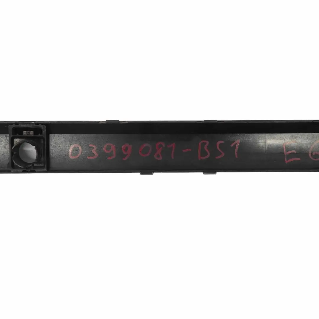 BMW E65 E66 Bumper Strip Guard Rear Centre Trim Black Sapphire Metallic 475 - SKU 0399081-BS1 - Part number 0399081
