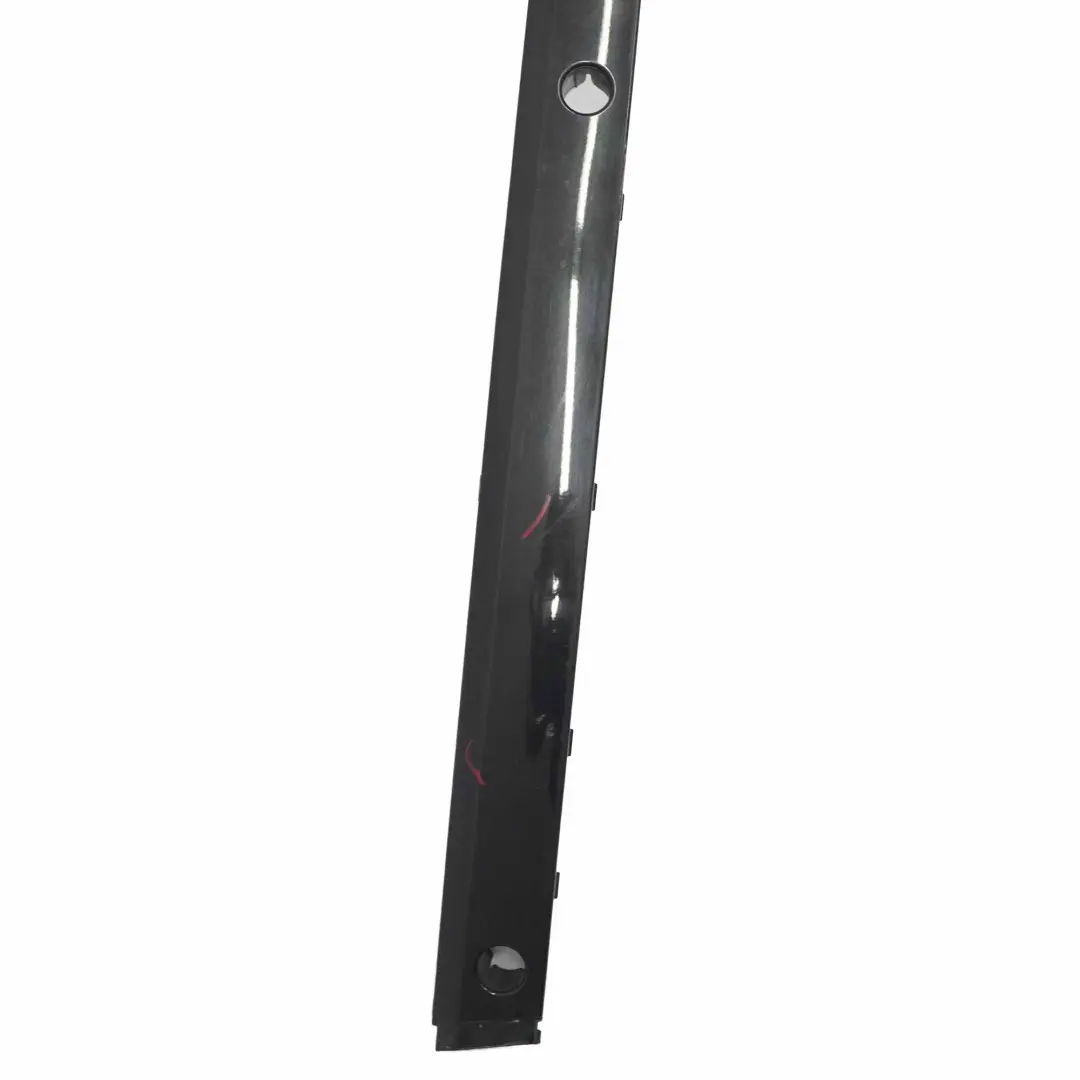 BMW E65 E66 Bumper Strip Guard Rear Centre Trim Black Sapphire Metallic 475 - SKU 0399081-BS1 - Part number 0399081