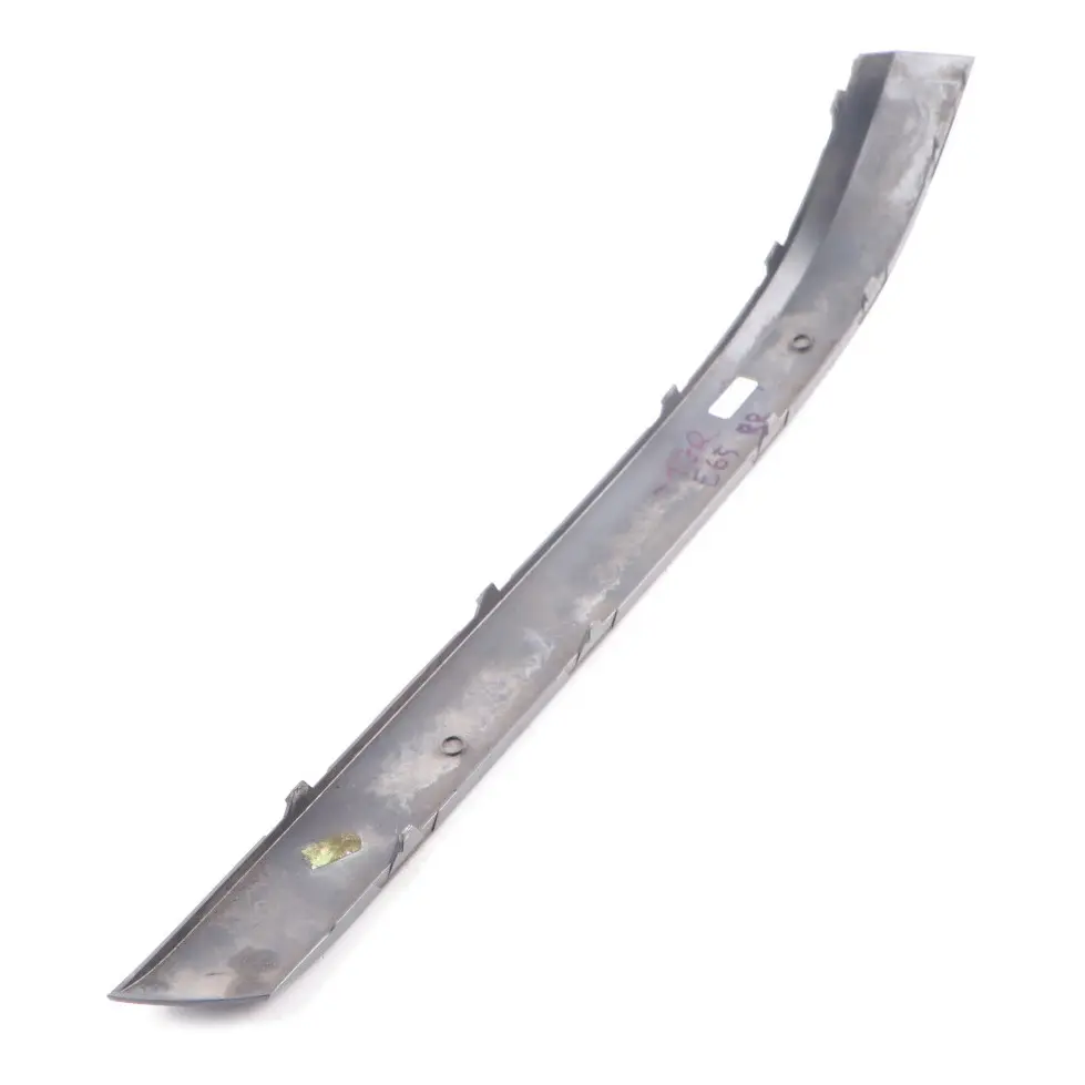 BMW E65 Bumper Strip Guard Rear Right O/S Moulding Titan Grey - A36 7135606 - SKU 0399083-TGR - Part number 0399083