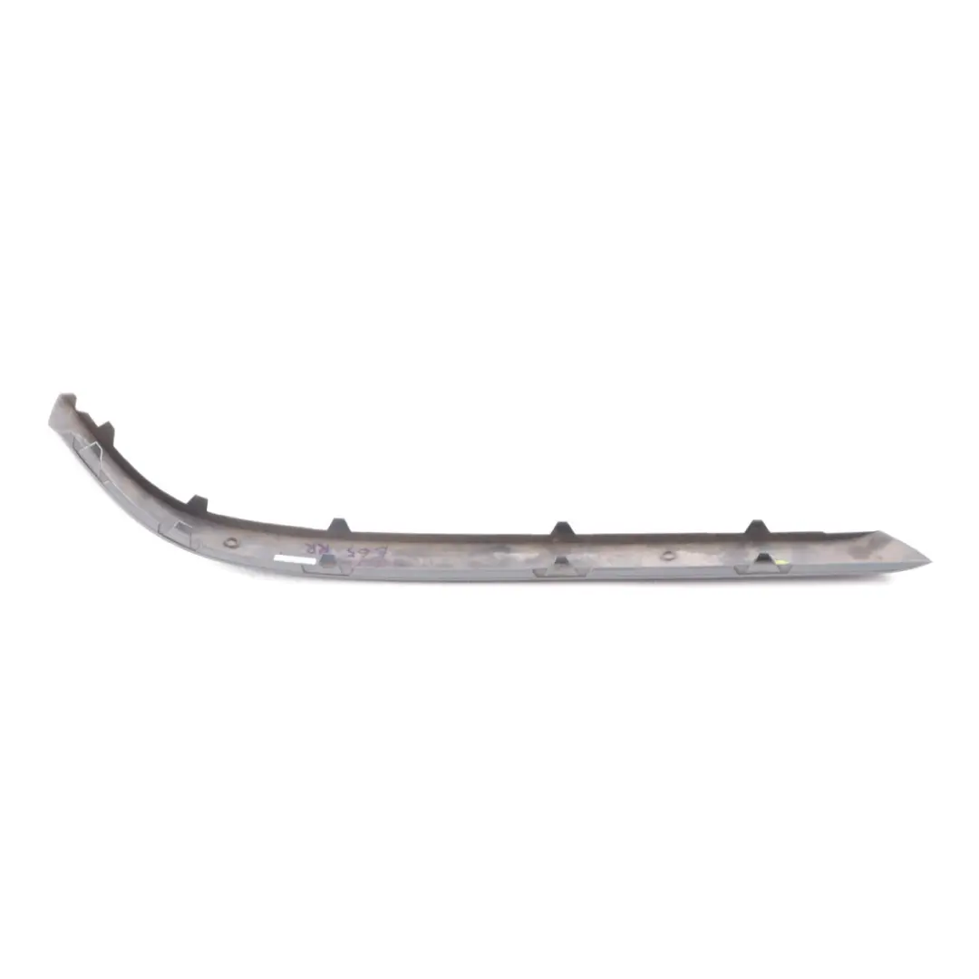 BMW E65 Bumper Strip Guard Rear Right O/S Moulding Titan Grey - A36 7135606 - SKU 0399083-TGR - Part number 0399083