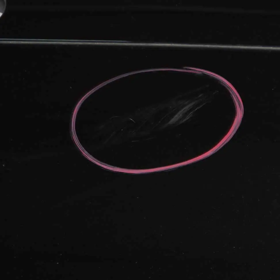 BMW E65 E66 E67 Rear Bumper Panel Black Sapphire Metallic - 475 - SKU 0399100-BS - Part number 0399100