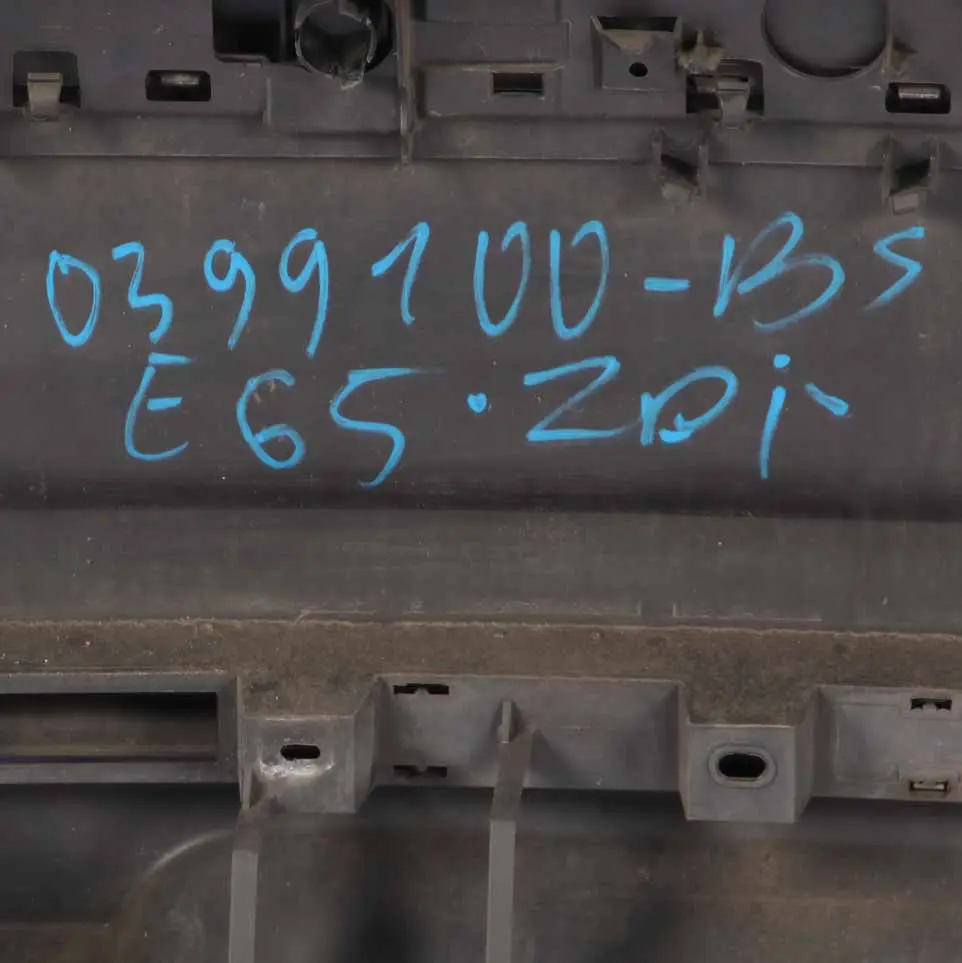 BMW E65 E66 E67 Rear Bumper Panel Black Sapphire Metallic - 475 - SKU 0399100-BS - Part number 0399100