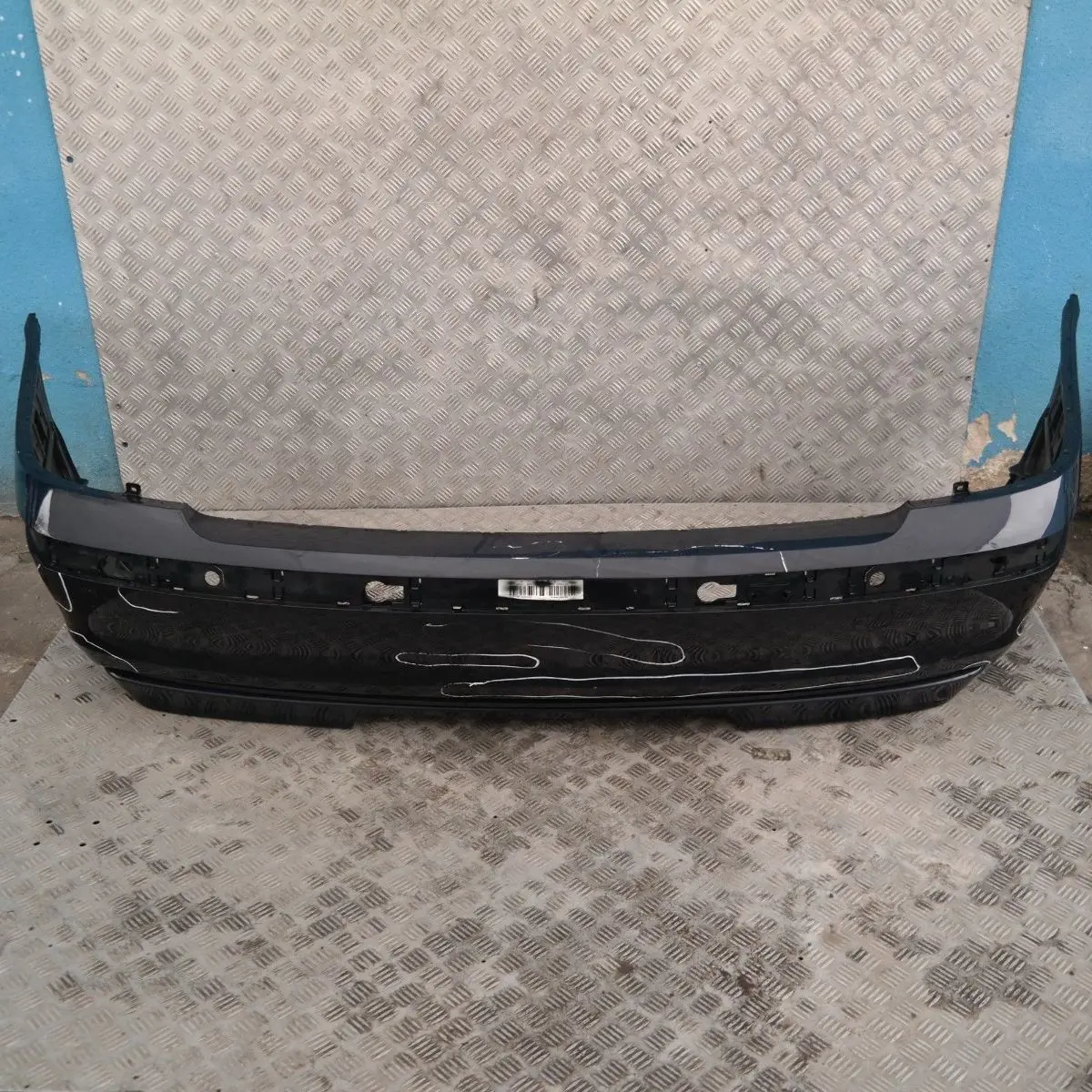 BMW 7 SERIES E65 E66 E67 Rear Bumper Panel Monacoblau Monaco Blue Metallic - A35