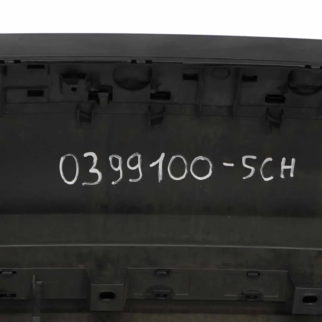 Bumper BMW E65 E66 E67 Trim Panel Covering Schwarz 2 Black - 668 to Rear with Part number 0399100 Rear Bumper BMW E65 E66 E67 Trim Panel Covering Schwarz 2 Black - 668 - SKU 0399100-SCH - Part number 0399100