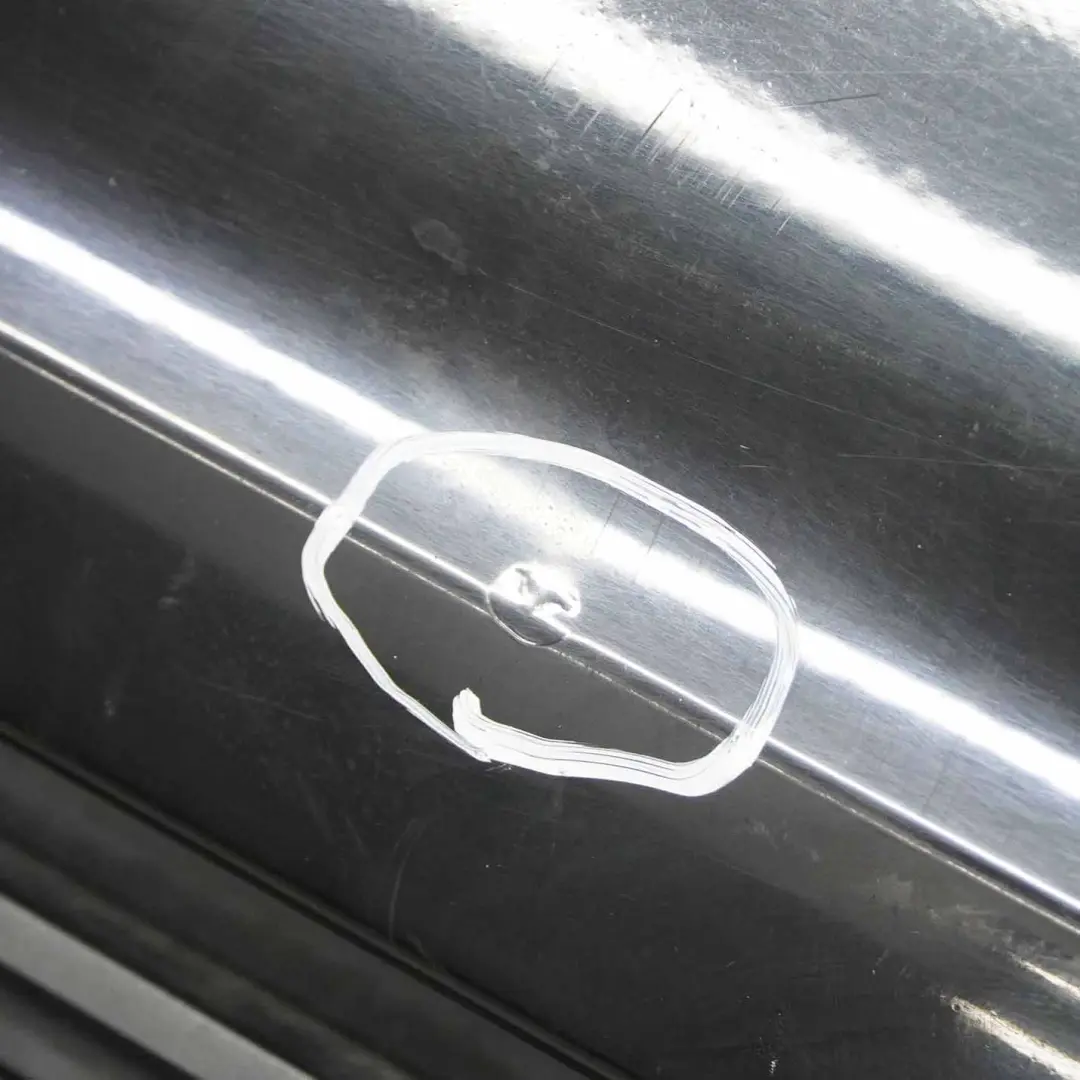 Bumper BMW E65 E66 E67 Trim Panel Covering Schwarz 2 Black - 668 to Rear with Part number 0399100 Rear Bumper BMW E65 E66 E67 Trim Panel Covering Schwarz 2 Black - 668 - SKU 0399100-SCH - Part number 0399100