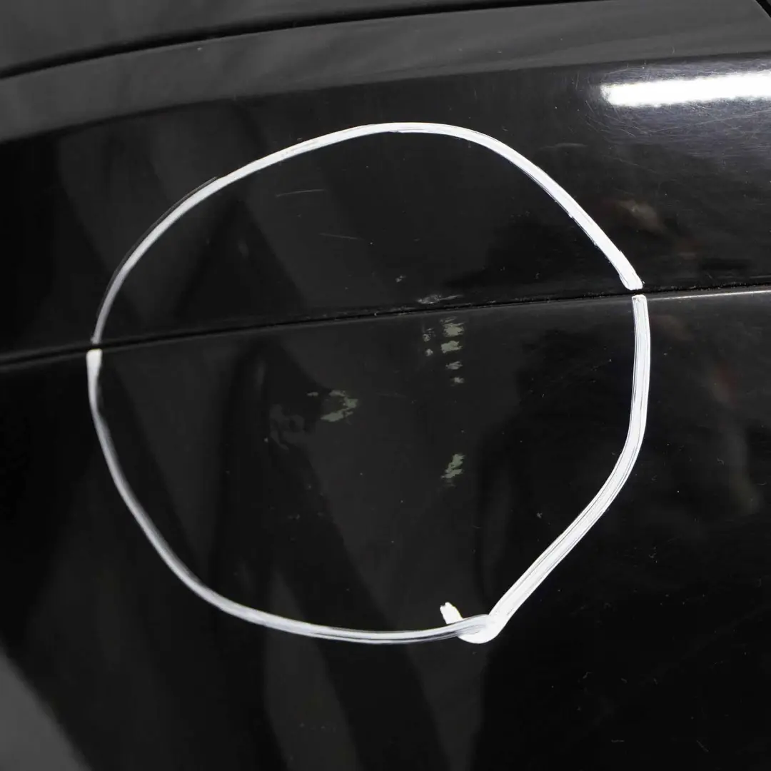 Rear Bumper BMW E65 E66 E67 Trim Panel Covering Schwarz 2 Black - 668 - SKU 0399100-SCH - Part number 0399100