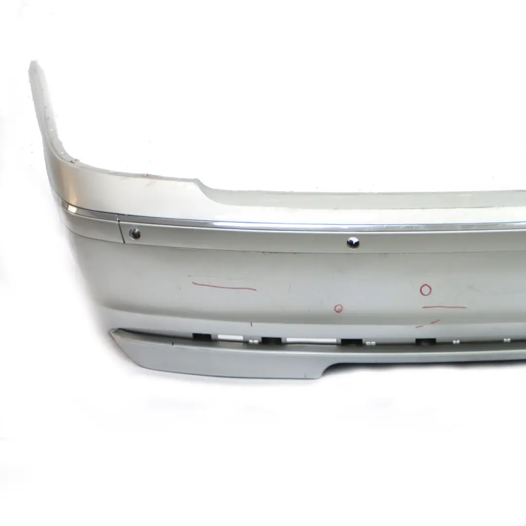 Rear Bumper BMW E65 E66 E67 Trim Panel Covering Titansilber Titan Silver - 354 - SKU 0399100-TS - Part number 0399100