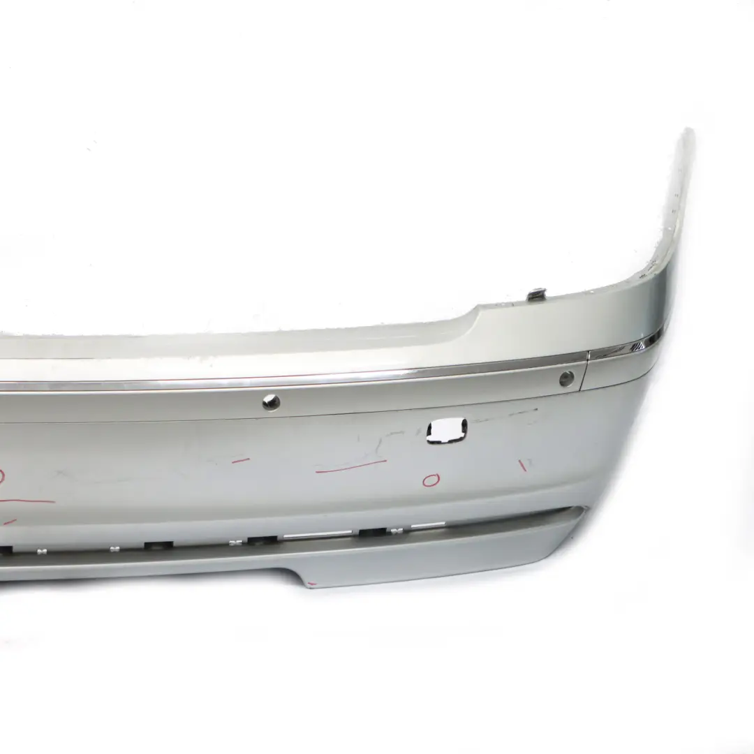 Rear Bumper BMW E65 E66 E67 Trim Panel Covering Titansilber Titan Silver - 354 - SKU 0399100-TS - Part number 0399100
