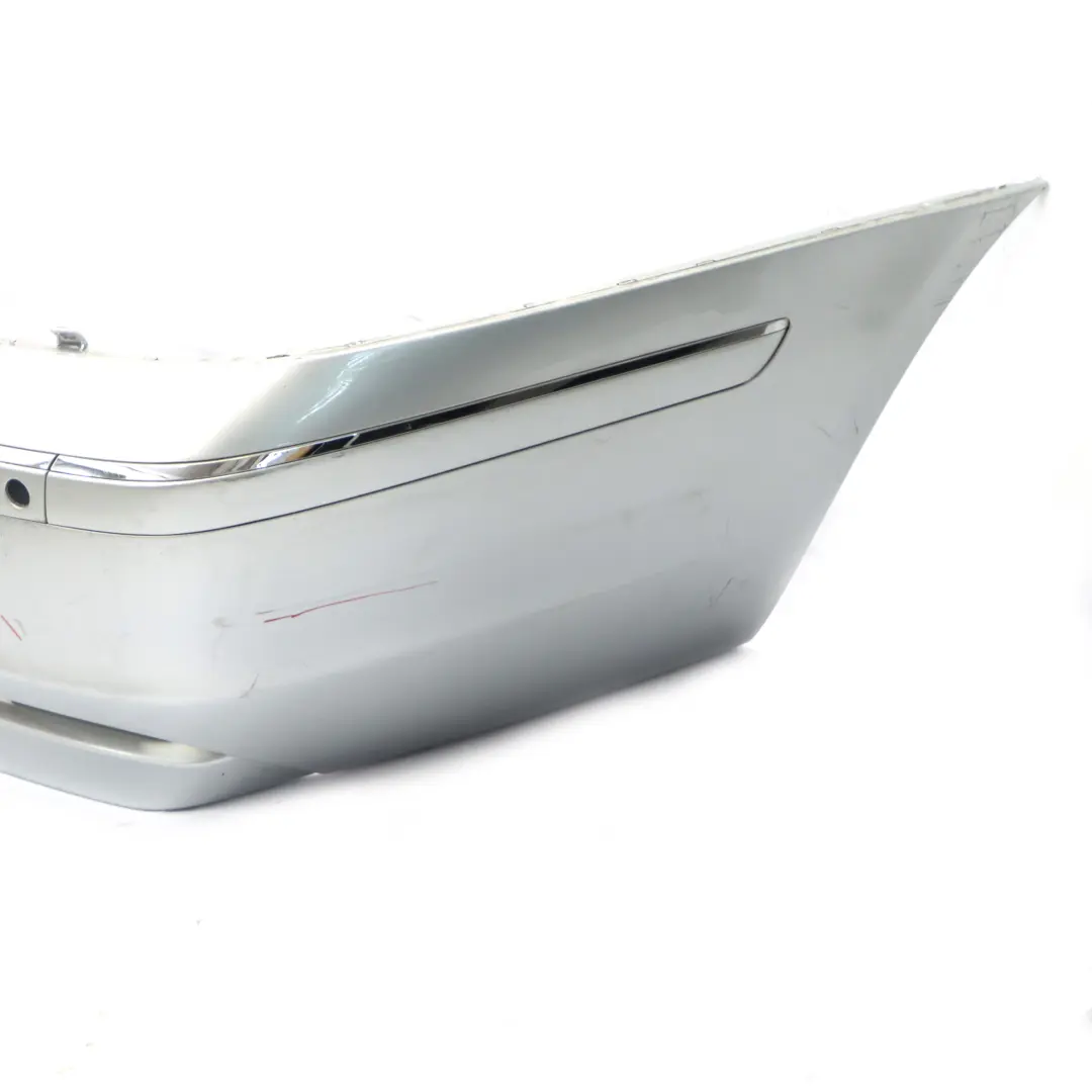 Bumper BMW E65 E66 E67 Trim Panel Covering Titansilber Titan Silver - 354 to Rear with Part number 0399100 Rear Bumper BMW E65 E66 E67 Trim Panel Covering Titansilber Titan Silver - 354 - SKU 0399100-TS - Part number 0399100
