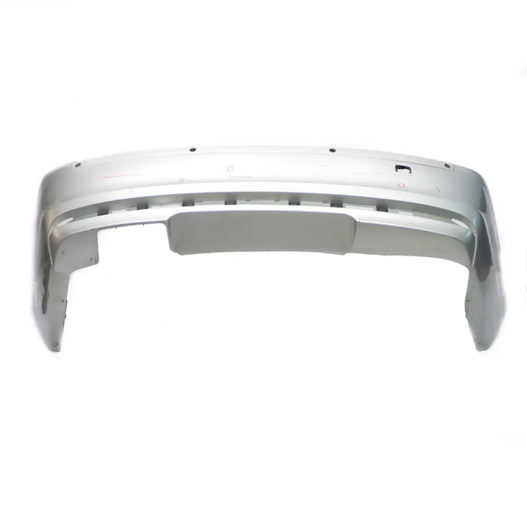 Bumper BMW E65 E66 E67 Trim Panel Covering Titansilber Titan Silver - 354 to Rear with Part number 0399100 Rear Bumper BMW E65 E66 E67 Trim Panel Covering Titansilber Titan Silver - 354 - SKU 0399100-TS - Part number 0399100