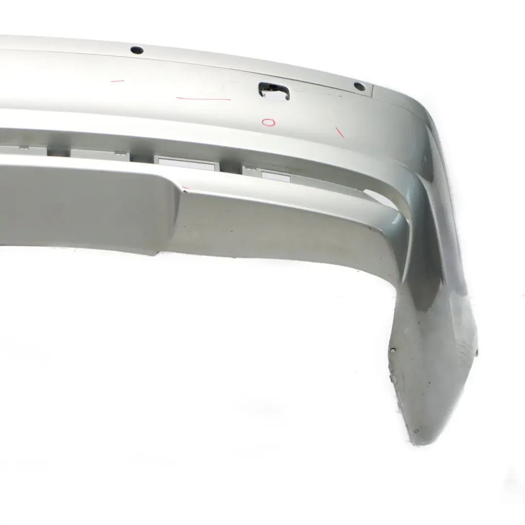 Bumper BMW E65 E66 E67 Trim Panel Covering Titansilber Titan Silver - 354 to Rear with Part number 0399100 Rear Bumper BMW E65 E66 E67 Trim Panel Covering Titansilber Titan Silver - 354 - SKU 0399100-TS - Part number 0399100