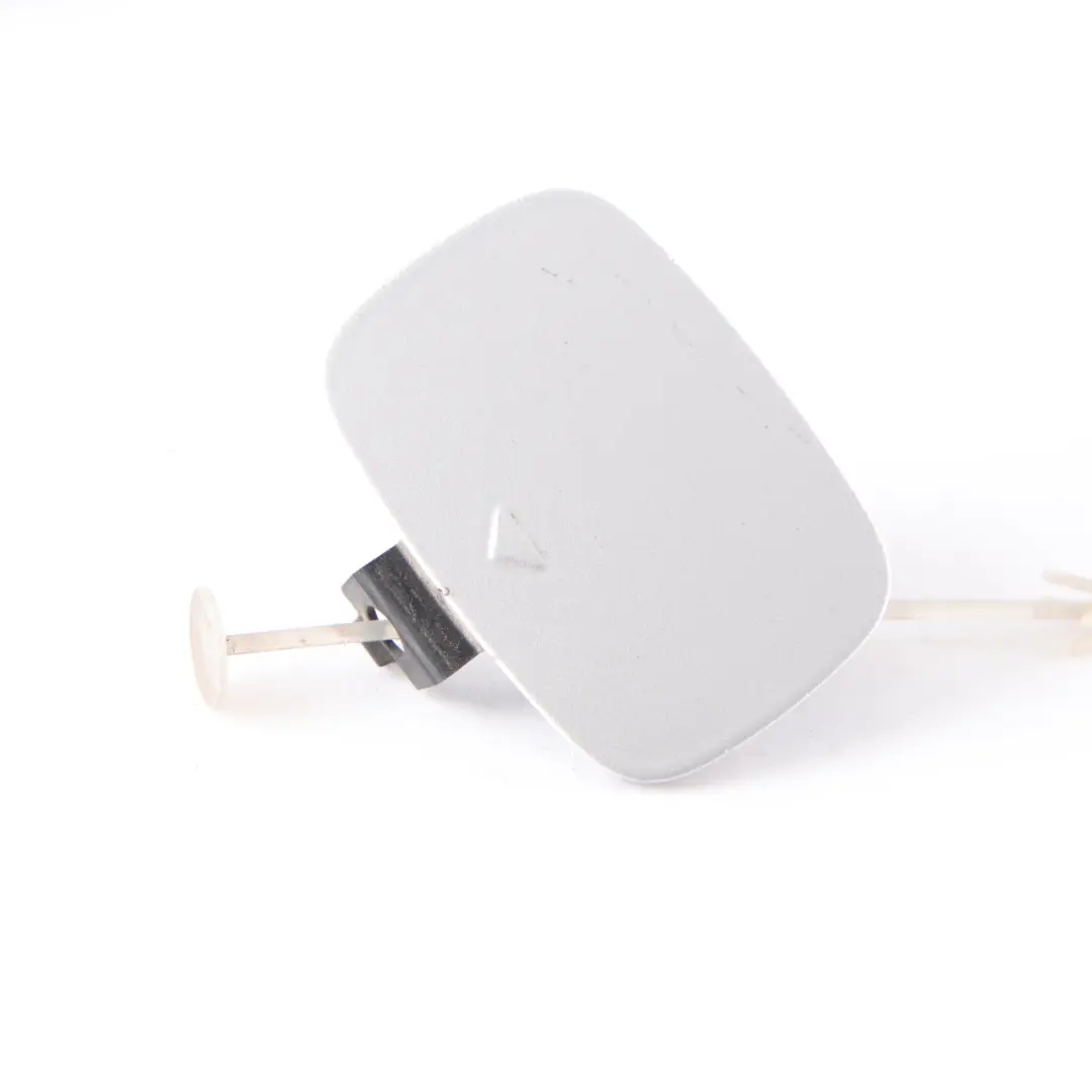 Towing Eye Cover BMW E65 E66 Flap Rear Bumper Titan Silver Metallic 354 7135601 to with Part number 0399103 Towing Eye Cover BMW E65 E66 Flap Rear Bumper Titan Silver Metallic 354 7135601 - SKU 0399103-TS - Part number 0399103