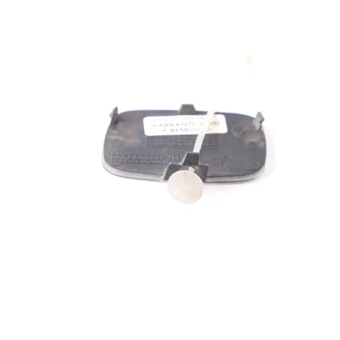  Towing Eye Cover BMW E65 E66 Flap Rear Bumper Titan Silver Metallic 354 7135601 - SKU 0399103-TS - Part number 0399103