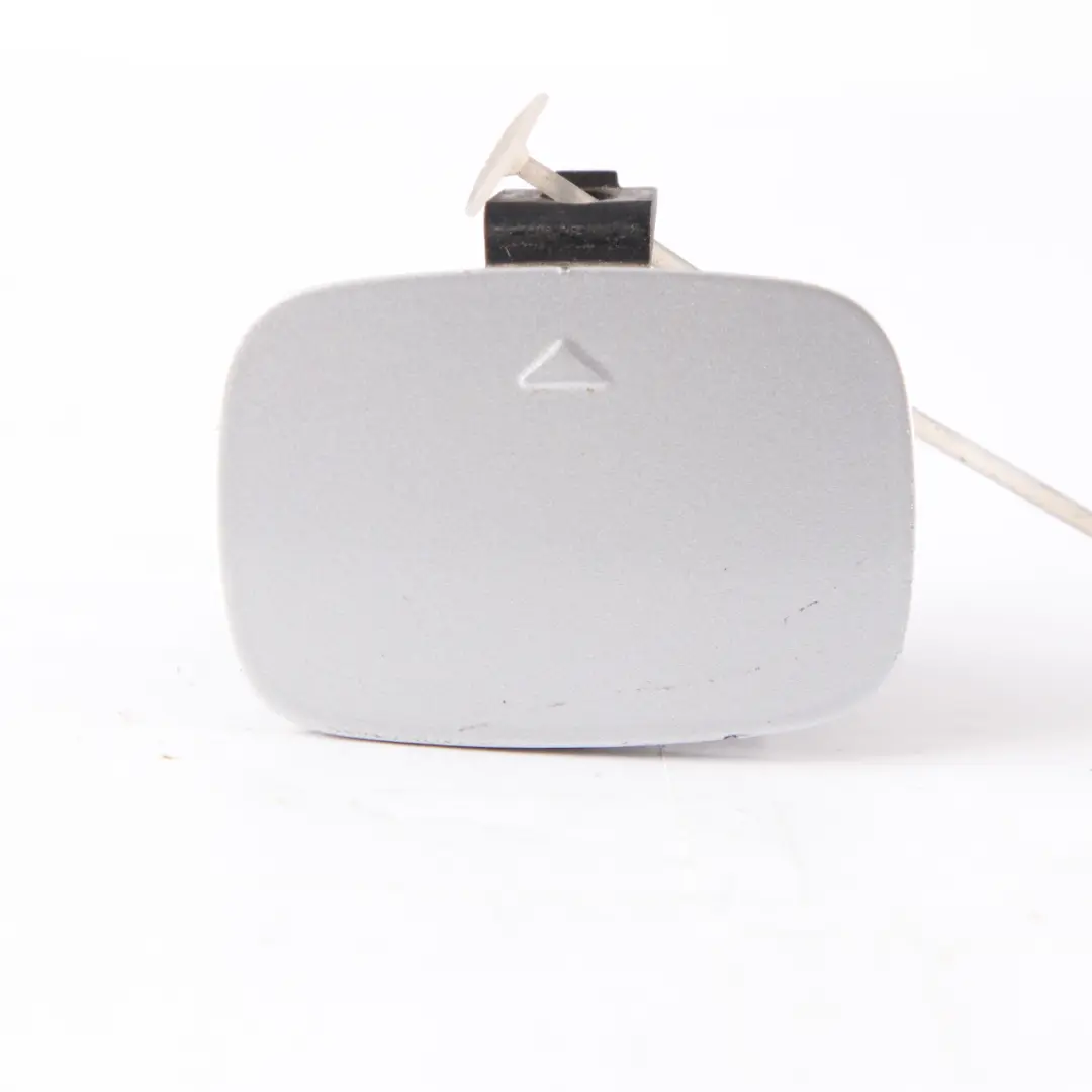  Towing Eye Cover BMW E65 E66 Flap Rear Bumper Titan Silver Metallic 354 7135601 - SKU 0399103-TS - Part number 0399103