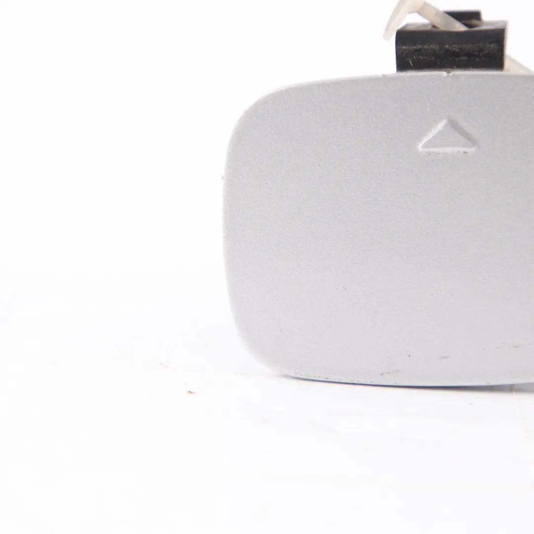  Towing Eye Cover BMW E65 E66 Flap Rear Bumper Titan Silver Metallic 354 7135601 - SKU 0399103-TS - Part number 0399103