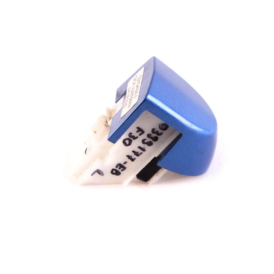 Door Handle Cap Cover Trim Left N/S Estoril Blau - B45 to BMW E90 F20 F30 F32 Rear with Part number 0399177 BMW E90 F20 F30 F32 Rear Door Handle Cap Cover Trim Left N/S Estoril Blau - B45 - SKU 0399177-EB - Part number 0399177