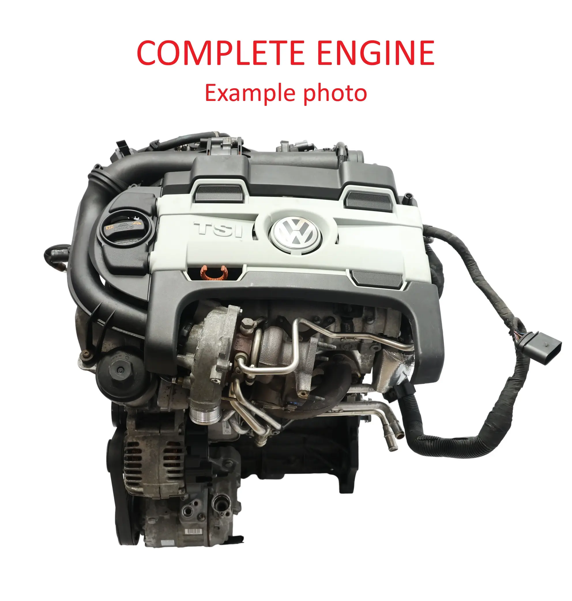 Volkswagen Touran 1T Golf MK5 Bare Engine BLG 1.4 TSI 170HP 79k miles, WARRANTY