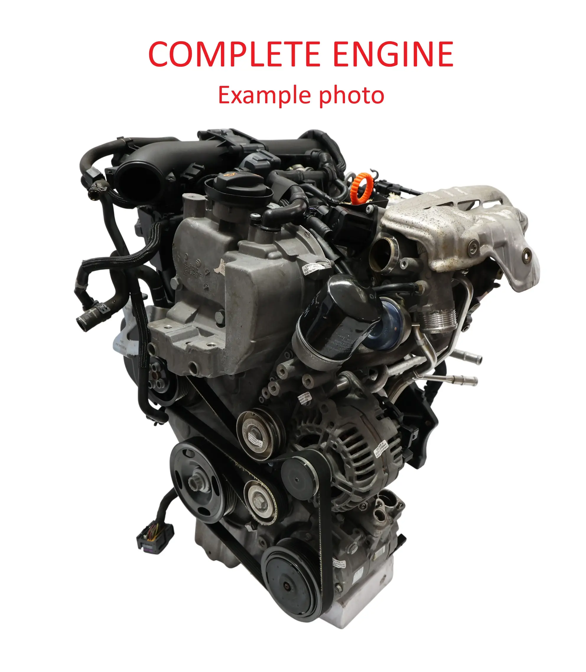 VW Golf Mk6 Passat B7 Tiguan 5N 1.4 TSI Bare Engine CTHD 160HP 45k, WARRANTY