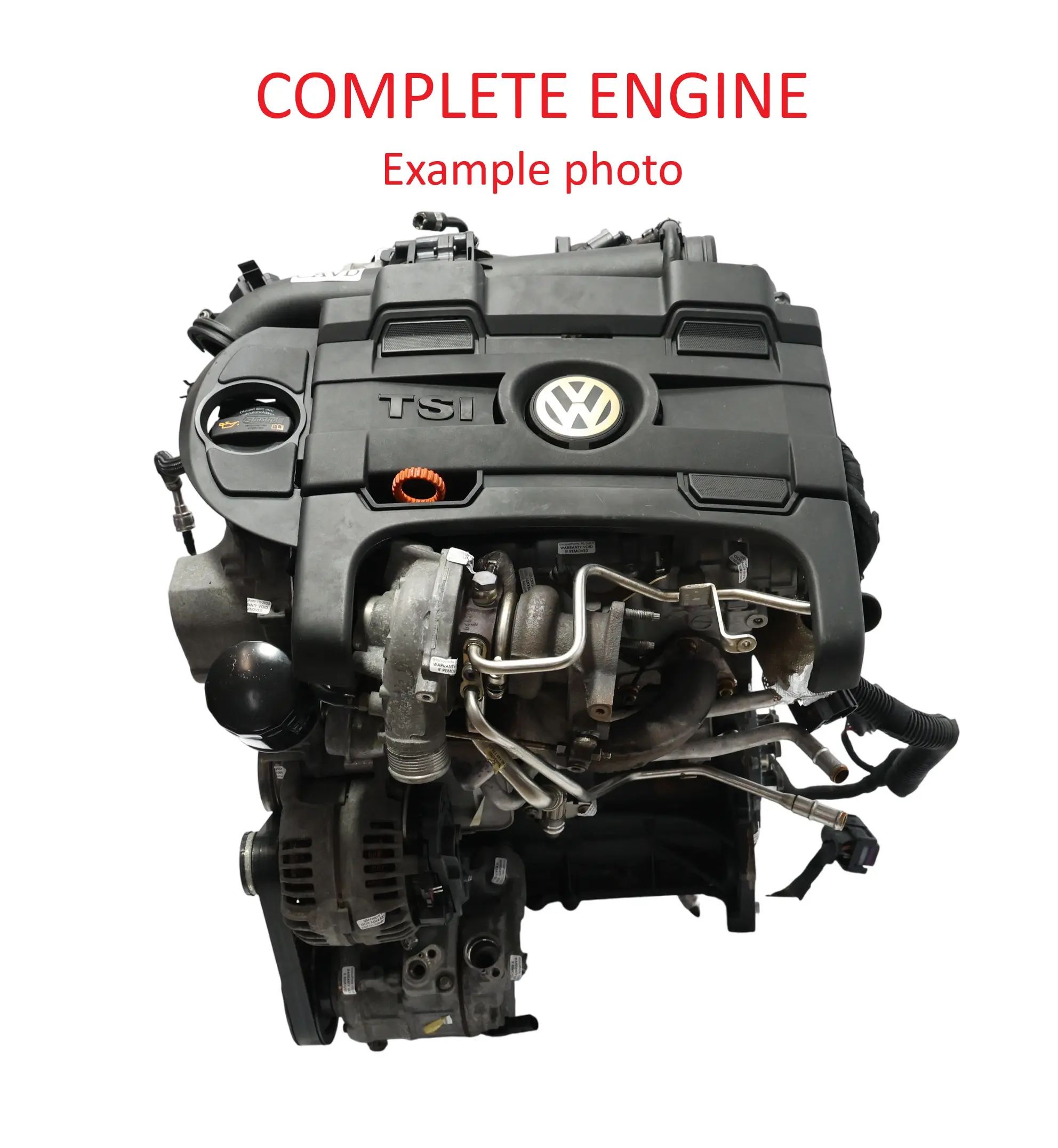 VW Golf Mk6 Tiguan 5N Scirocco Mk3 Moteur Nu CAVD 1.4 TSI 160CV 159k, GARANTIE