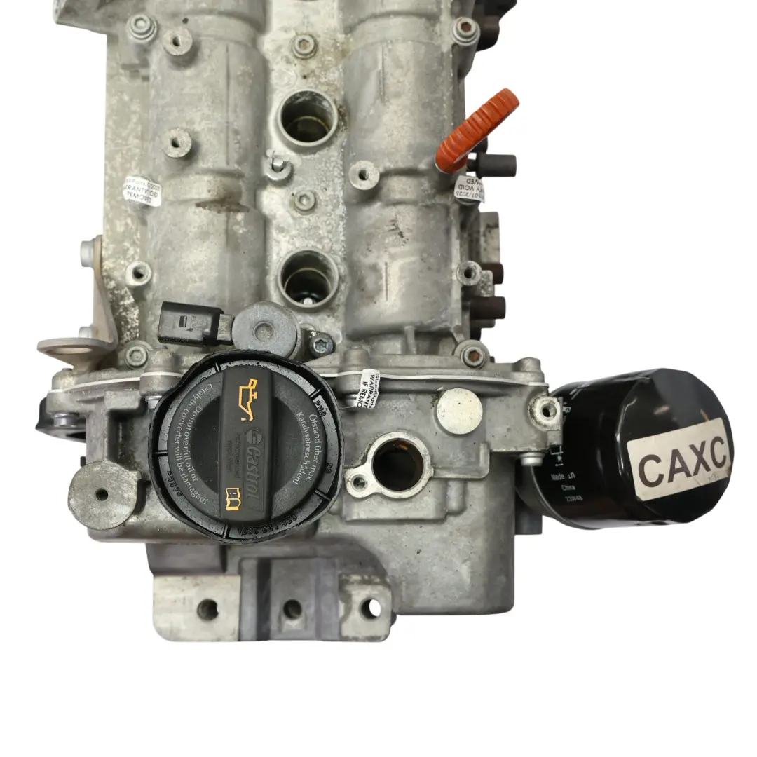 Audi A3 8P Seat Leon 1P 1.4 TFSI TSI Bare Engine CAXC 125HP 99k miles, WARRANTY - SKU 03C100092 - Part number 03C100092