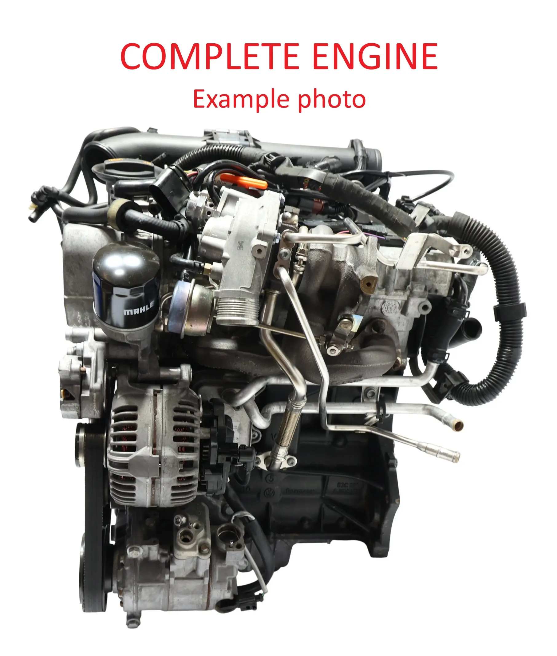 Seat Ibiza MK4 IV 6R Bare Engine CTJB 1.4 TSI 150HP 49k miles, WARRANTY