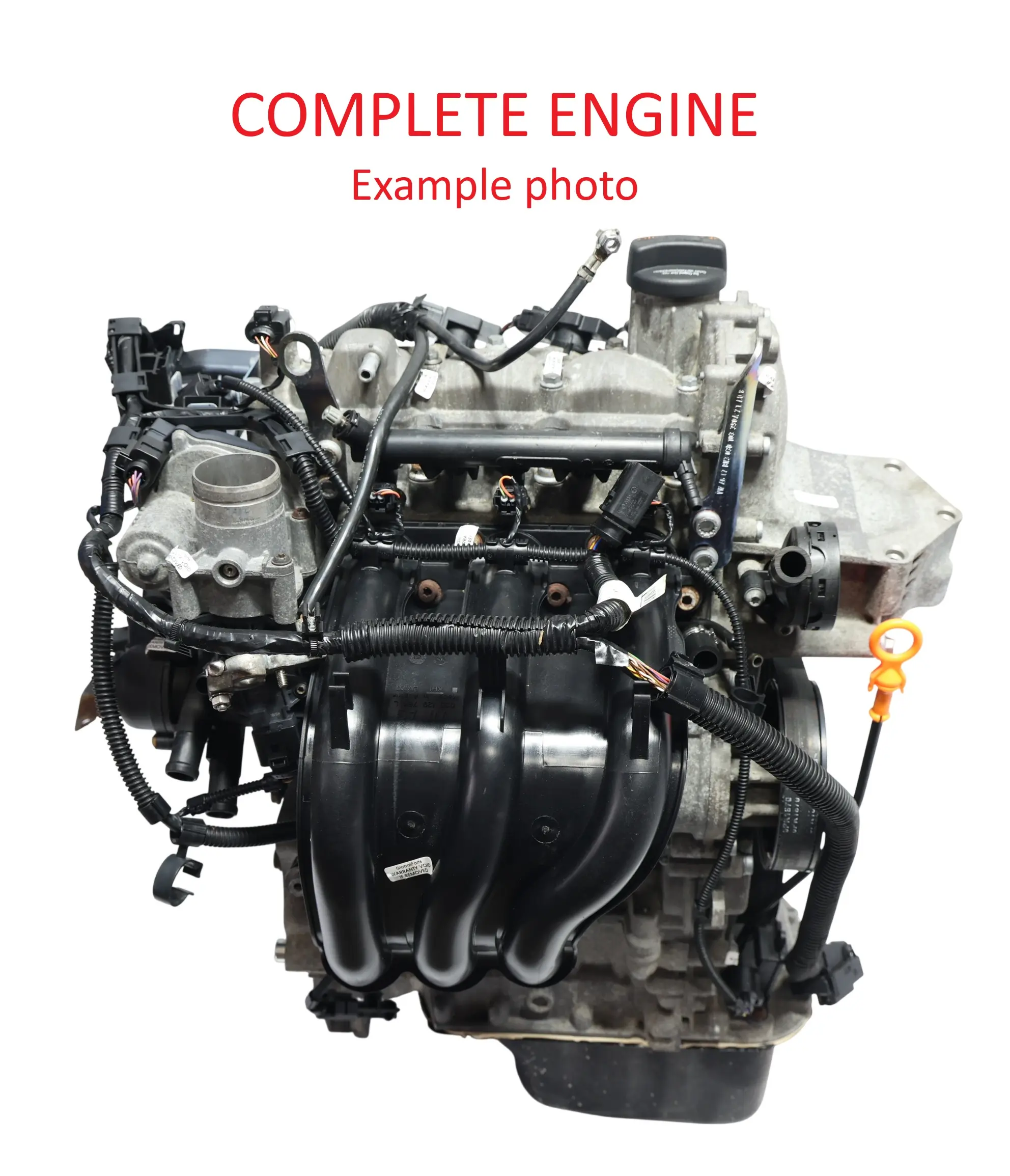 Volkswagen Polo 9N Seat Ibiza 6L Moteur Nu BBM 1.2 Essence 60CV 159k, GARANTIE