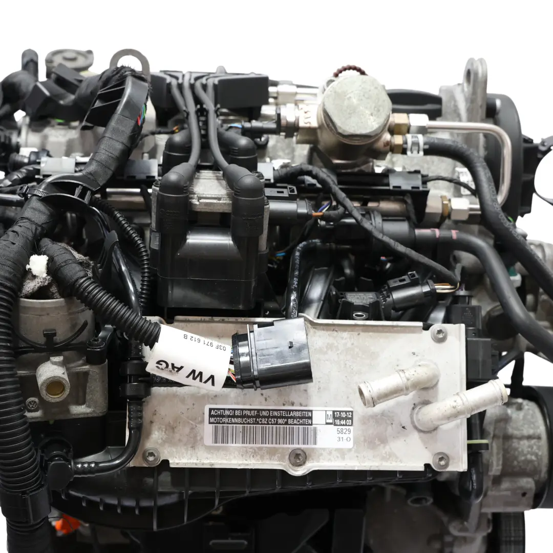 VW Golf Mk6 Audi A1 1.2 TSI TFSI Kompletter Motor 86PS CBZA 109TKM, GARANTIE - SKU 03F100091A-1 - Teilenummer 03F100091A