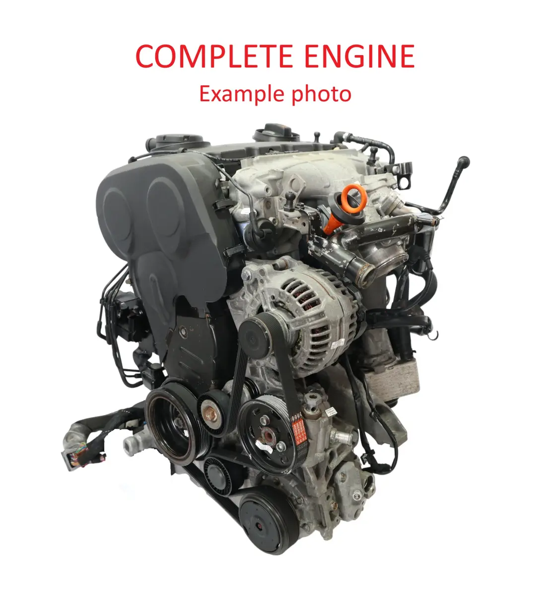 Audi A4 B7 Motore Nudo BRD 2.0 TDI Diesel 170HP 139 000 km, GARANZIA - SKU 03G100033K - Numero di parte 03G100033K