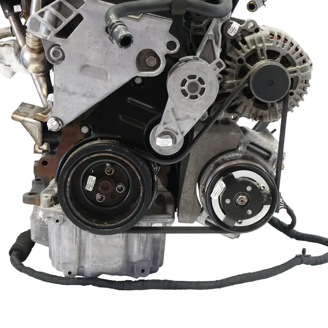 Audi A3 8P VW Golf Mk5 Motore Nudo BMM 2.0 TDI Diesel 140HP 159 000 km, GARANZIA - SKU 03G100035G - Numero di parte 03G100035G