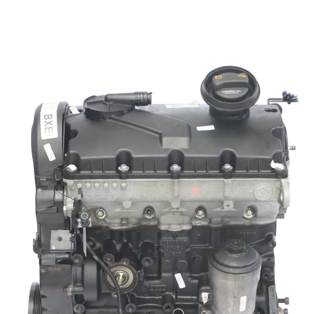 105HP Bare Engine BXE WARRANTY to Volkswagen Golf Plus 5 Touran Audi A3 8P 1.9 TDI with Part number 03G100035M Volkswagen Golf Plus 5 Touran Audi A3 8P 1.9 TDI 105HP Bare Engine BXE WARRANTY - SKU 03G100035M - Part number 03G100035M