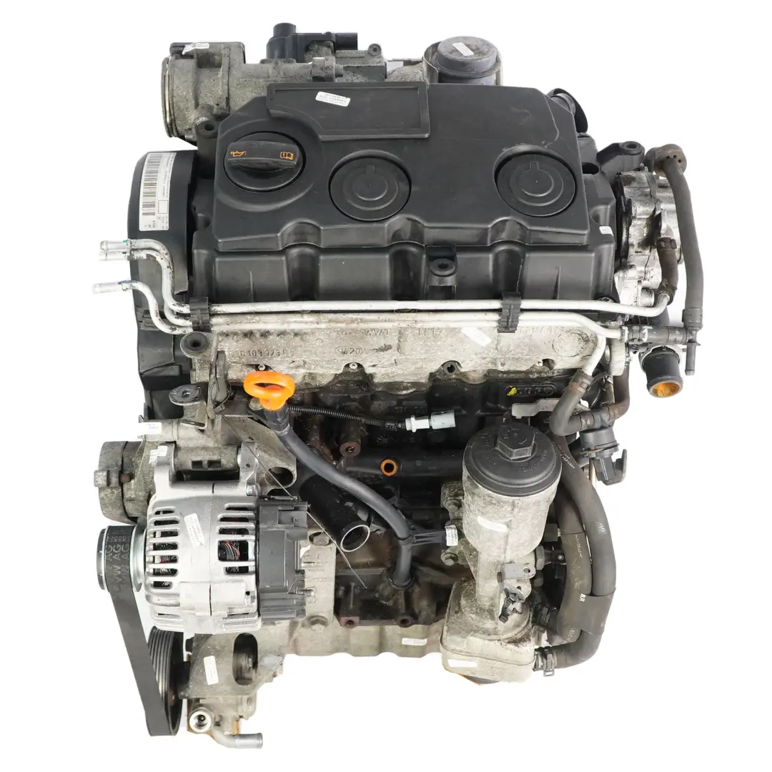 105HP Bare Engine BLS 99k miles, WARRANTY VW Caddy 3 Golf 5 Audi A3 8P 1.9 TDI - SKU 03G100037H - Part number 03G100037H