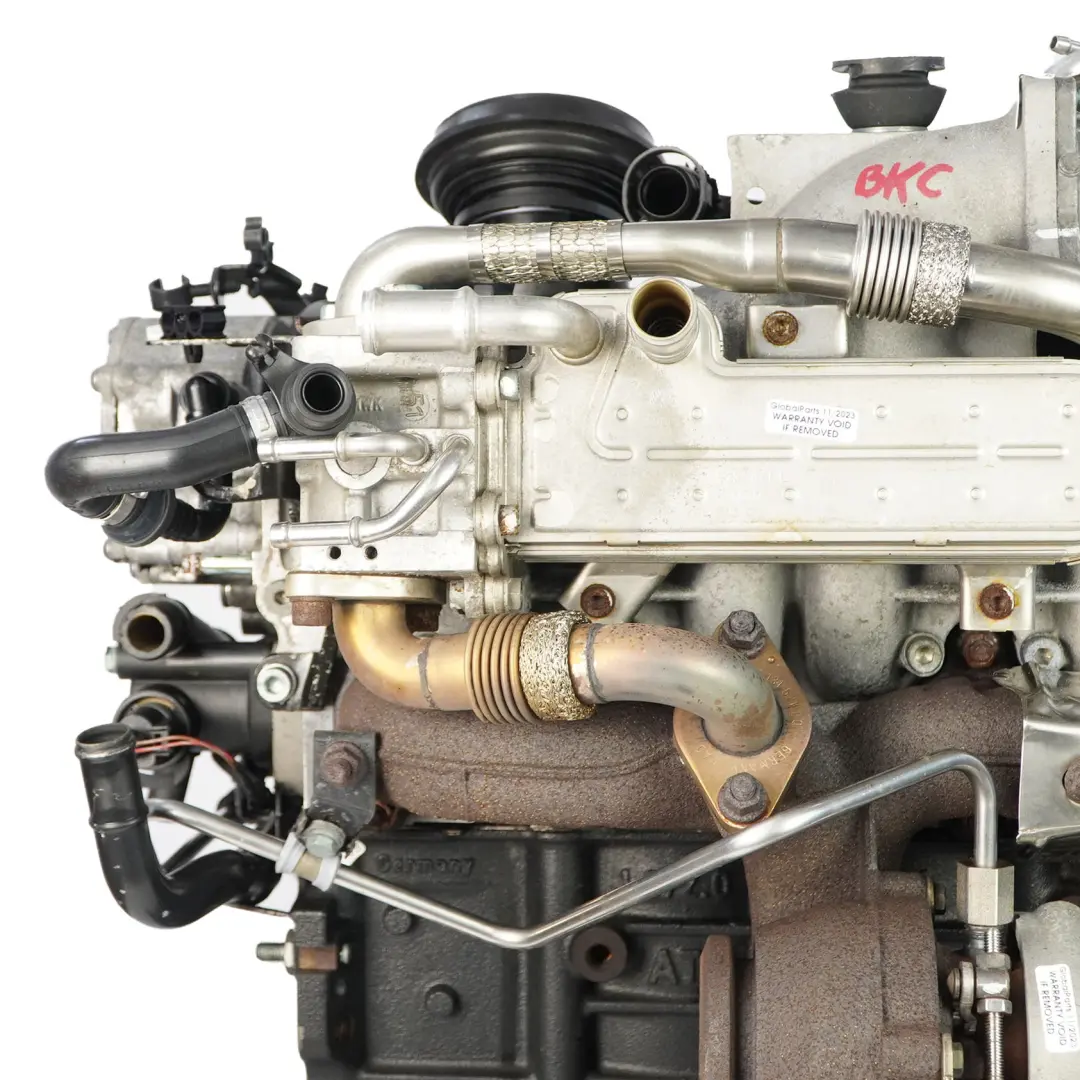 BKC Diesel Complete Engine 105HP with 99k, WARRANTY VW Volkswagen Golf 5 1.9 TDI - SKU 03G100098X-1 - Part number 03G100098X