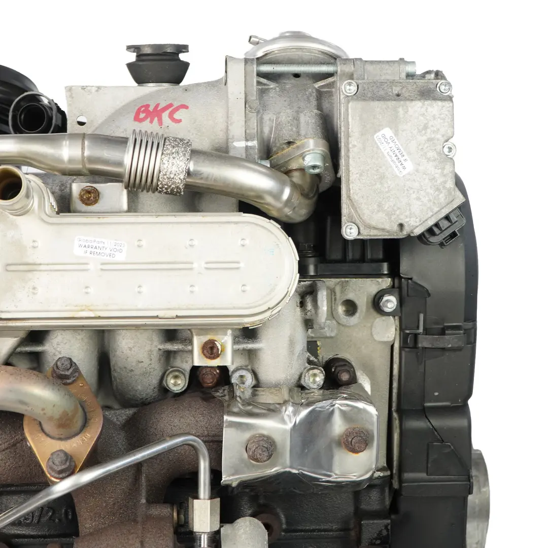 BKC Diesel Complete Engine 105HP with 99k, WARRANTY VW Volkswagen Golf 5 1.9 TDI - SKU 03G100098X-1 - Part number 03G100098X
