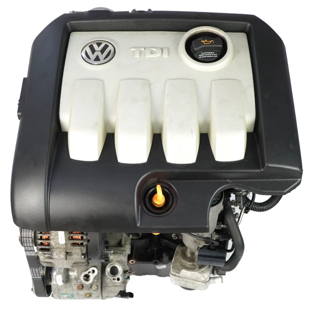 BKC Diesel Complete Engine 105HP with 99k, WARRANTY VW Volkswagen Golf 5 1.9 TDI - SKU 03G100098X-1 - Part number 03G100098X