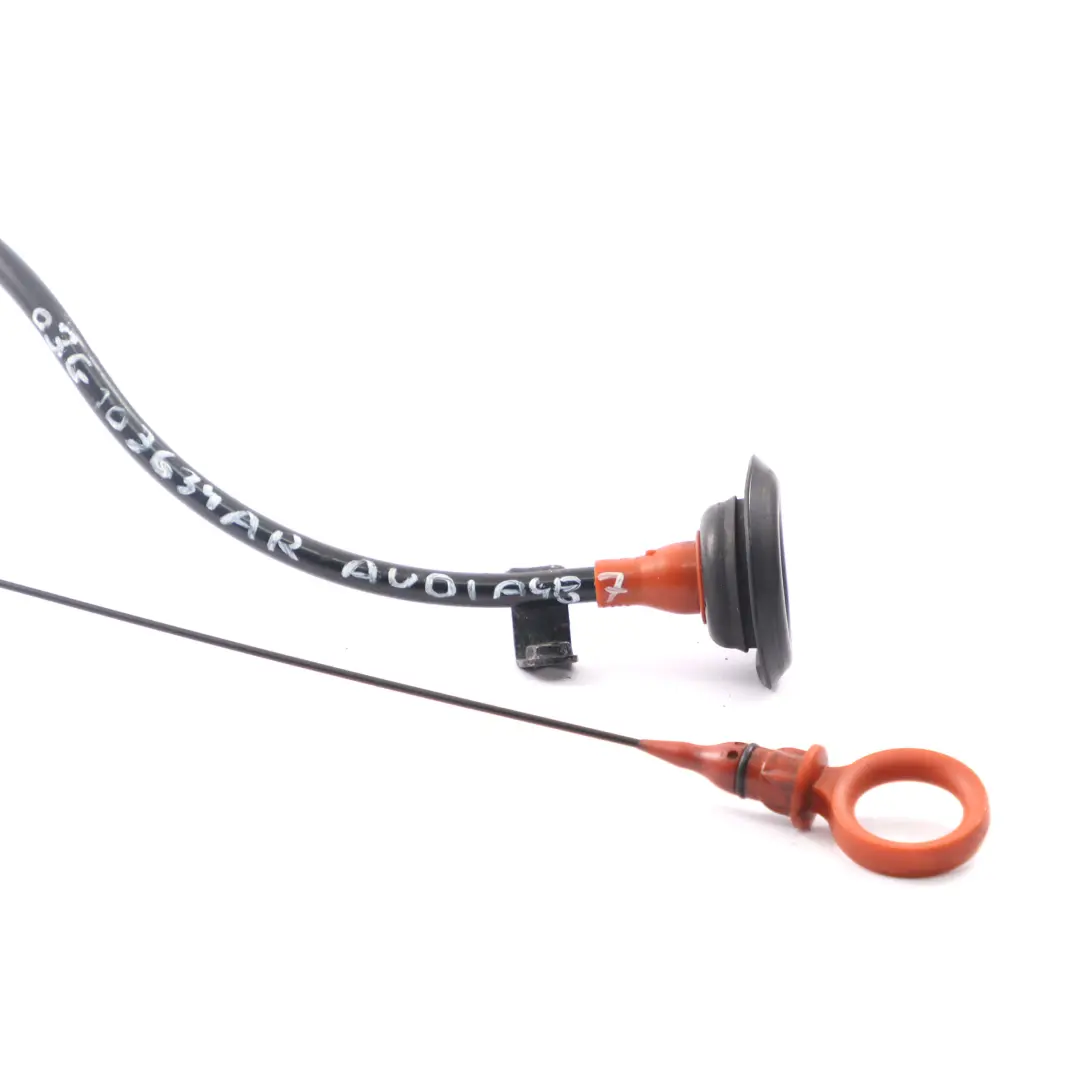 BRE Diesel Guide Oil Tube Level Dipstick to Audi A4 B7 2.0 TDI with Part number 03G103634AR Audi A4 B7 2.0 TDI BRE Diesel Guide Oil Tube Level Dipstick - SKU 03G103634AR - Part number 03G103634AR